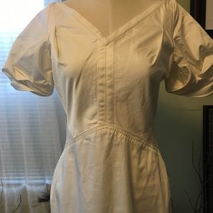 Z Spoken by Zac Posen Sheath white dress